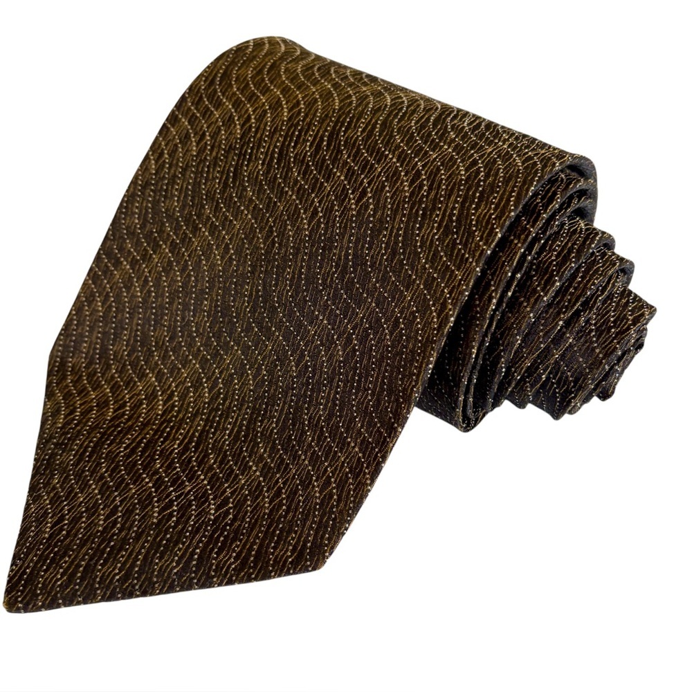 Vintage Biella Italy Britches Of‎ Georgetown Burgundy Preppy Silk Neck Tie